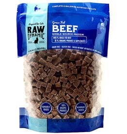 Raw Dynamic Raw Dynamic Frozen Raw Cat Food | Free Range Beef Cubes 3 lb (*Frozen Products for Local Delivery or In-Store Pickup Only. *)