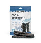 IcelandicPLUS Icelandic+ Dog Treats | Cod & Blueberry Combo Sticks 5.1 oz 16 pk