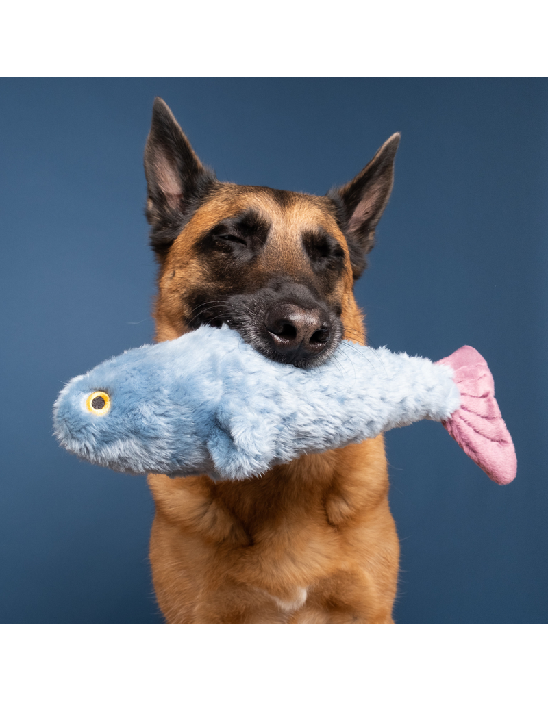 Fluff & Tuff Fluff & Tuff Inc. Dog Toys | Fitz the Fish Medium