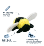 Tall Tails Tall Tails Plush Dog Toys | Bee 5"