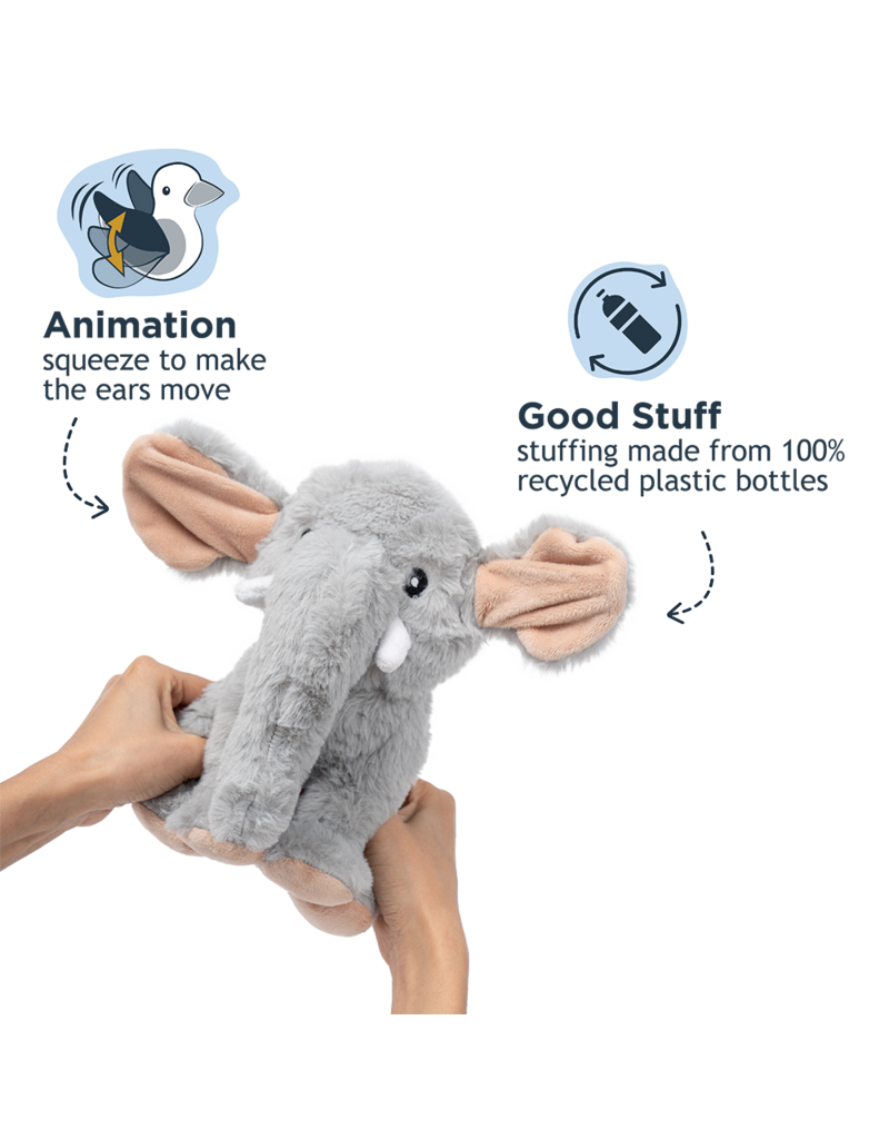 Tall Tails Tall Tails Plush Dog Toys | Animated Elephant 8.5"