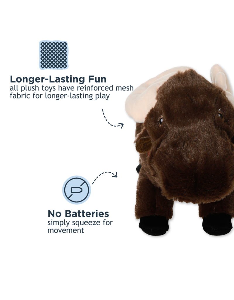 Tall Tails Tall Tails Plush Dog Toys | Animated Moose 11"