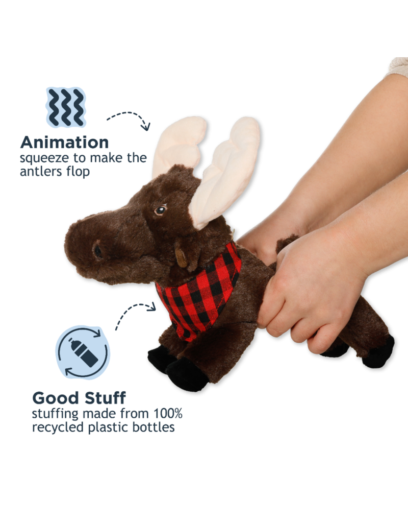 Tall Tails Tall Tails Plush Dog Toys | Animated Moose 11"