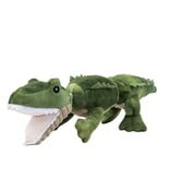 Tall Tails Tall Tails Plush Dog Toys | Jointed Alligator with Rope 14"