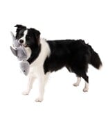 Tall Tails Tall Tails Plush Dog Toys | Jointed Shark with Rope 14"