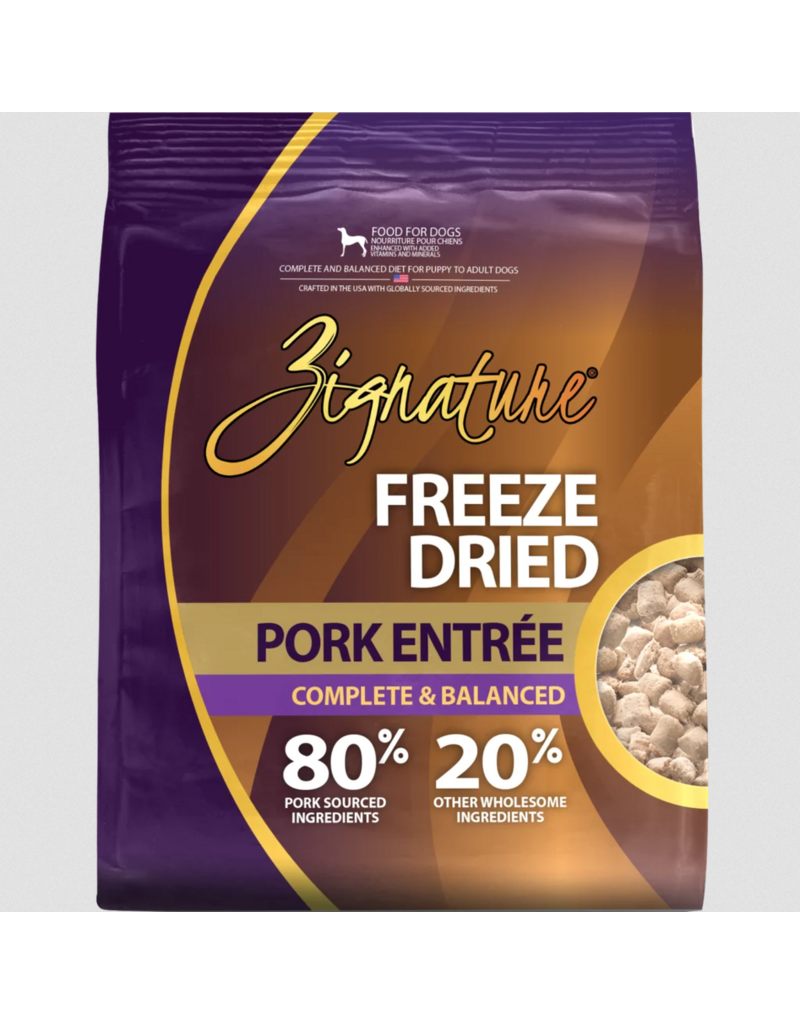 Zignature Zignature Freeze Dried Dog Food | Pork Entrée 4 oz