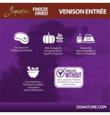 Zignature Zignature Freeze Dried Dog Food | Venison Entrée 25 oz
