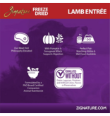 Zignature Zignature Freeze Dried Dog Food | Lamb Entrée 4 oz
