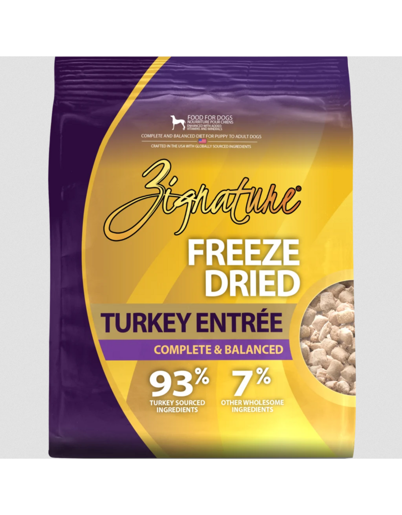 Zignature Zignature Freeze Dried Dog Food | Turkey Entrée 25 oz