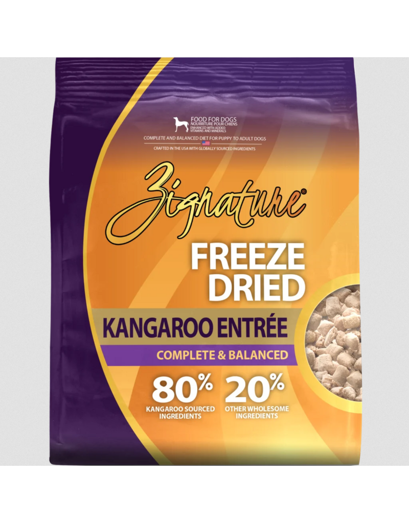 Zignature Zignature Freeze Dried Dog Food | Kangaroo Entrée 12.5 oz