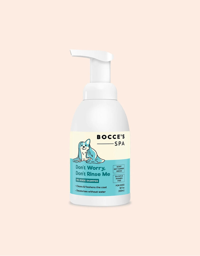 Bocce's Bakery Bocce's Grooming & Spa | Don't Worry Don't Rinse Me Waterless Shampoo 18 oz