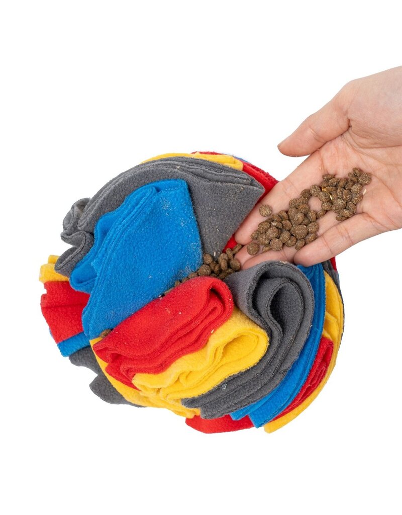 Territory Territory Plush Dog Toy | Snuffle Ball Foraging Toy 6"