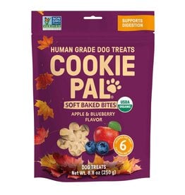 Cookie Pal Cookie Pal Organic Dog Treats | Blueberry & Apple Harvest Soft Bites 8.8 oz