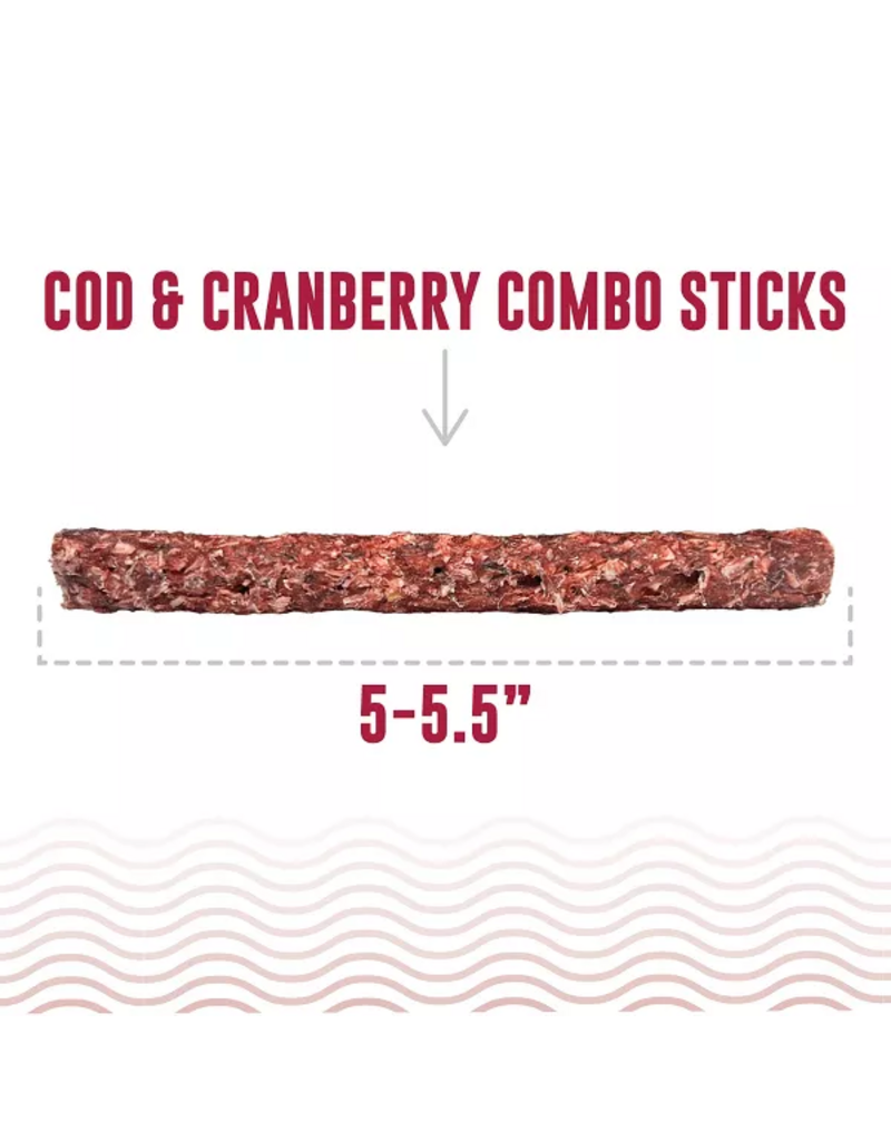 IcelandicPLUS Icelandic+ Dog Treats | Cod & Cranberry Combo Sticks 5.1 oz 16 pk