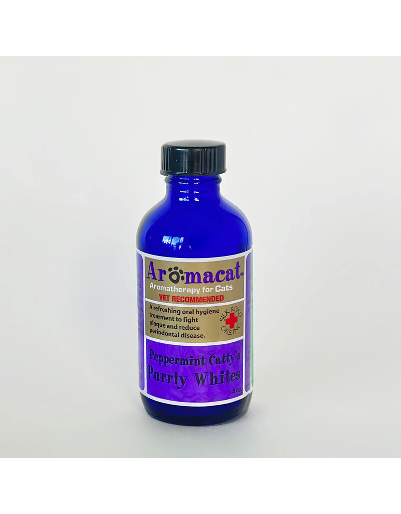 AromaDog AromaCat | Peppermint Catty's Purrly Whites 4 oz