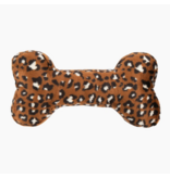 Fluff & Tuff Fluff & Tuff Inc. Dog Toys | Leopard Bone Extra Large (XL)