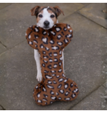Fluff & Tuff Fluff & Tuff Inc. Dog Toys | Leopard Bone Extra Large (XL)