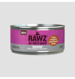 RAWZ RAWZ Canned Cat Food | Senior Turkey, Pumpkin & Green Mussels Pate 5.5 oz CASE/24