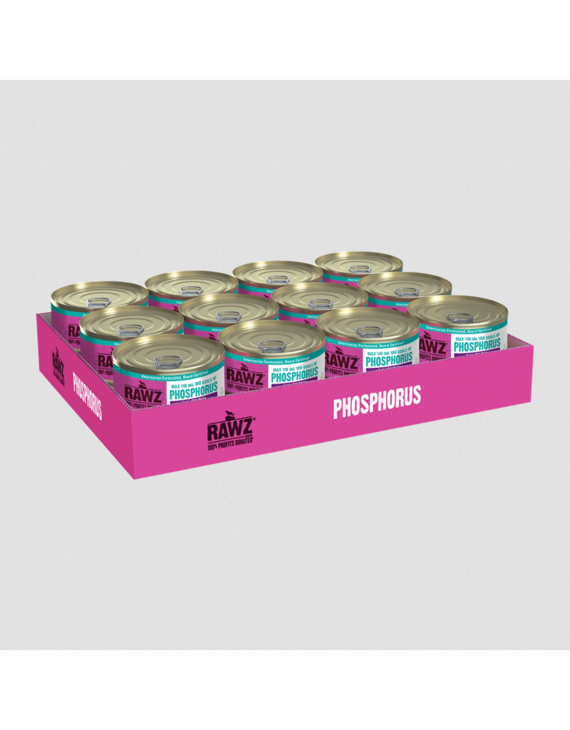 RAWZ RAWZ Canned Cat Food | Low Phosphorus Turkey in Broth Pate 5.5 oz single