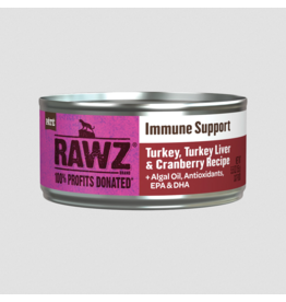 RAWZ RAWZ Canned Cat Food | Immune Support Turkey, Turkey Liver & Cranberry Pate 5.5 oz single