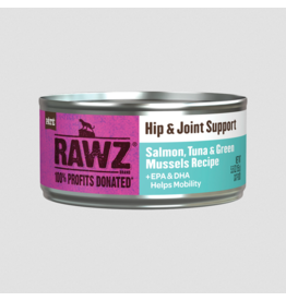 RAWZ RAWZ Canned Cat Food | Hip & Joint Salmon, Tuna & Green Mussels Pate 5.5 oz single