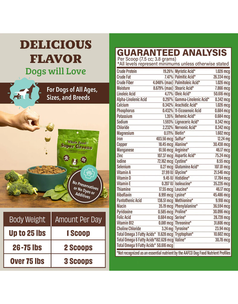 Natural Dog Company Natural Dog Company Supplements | Super Greens Powder 8 oz