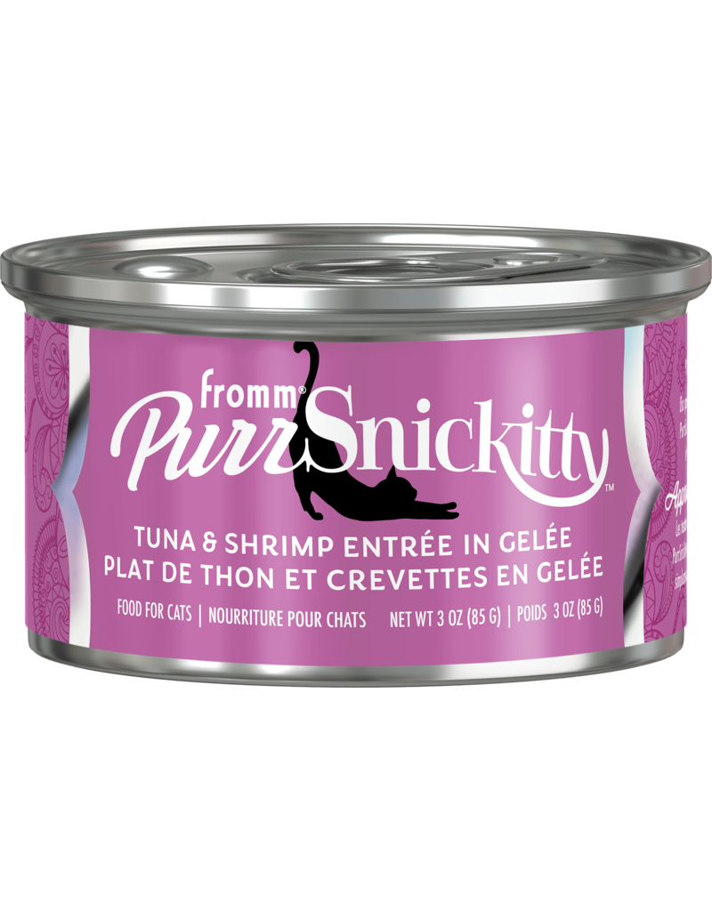 Fromm Fromm PurrSnickitty Canned Cat Food | Tuna & Shrimp in Gelee 3 oz CASE/12