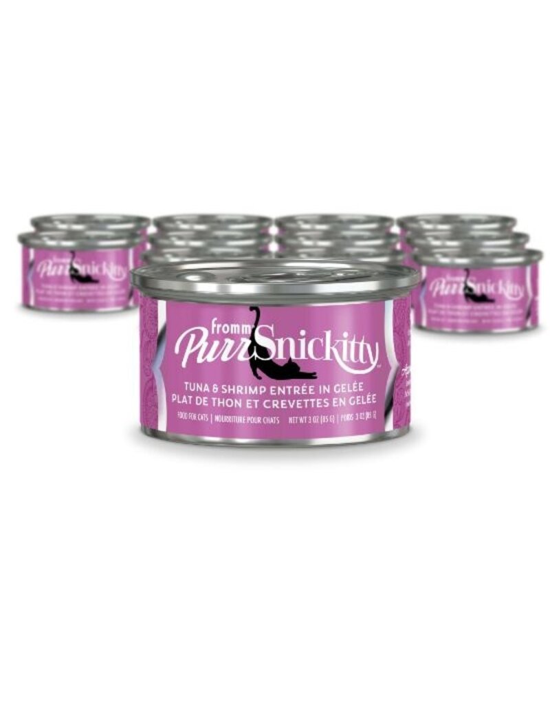 Fromm Fromm PurrSnickitty Canned Cat Food | Tuna & Shrimp in Gelee 3 oz single