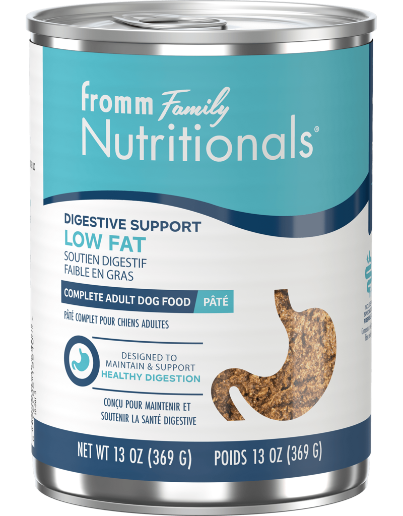 Fromm Fromm Nutritionals Canned Dog Food | Digestive Support Low Fat Pate 13 oz single
