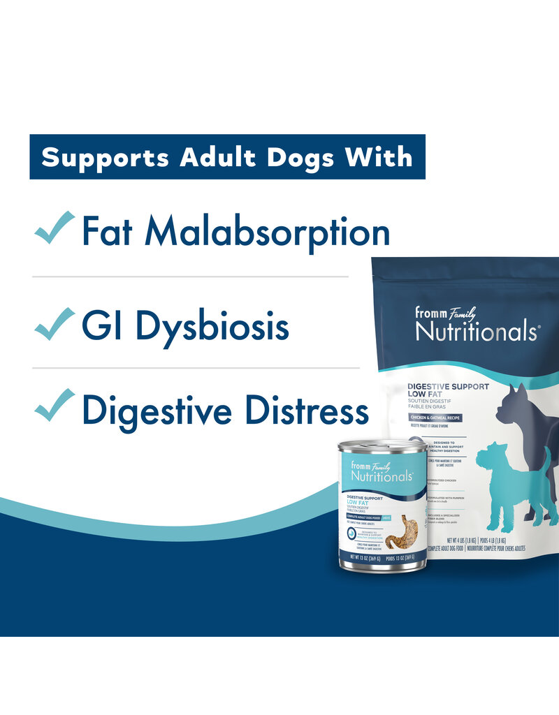 Fromm Fromm Nutritionals Canned Dog Food | Digestive Support Low Fat Pate 13 oz single
