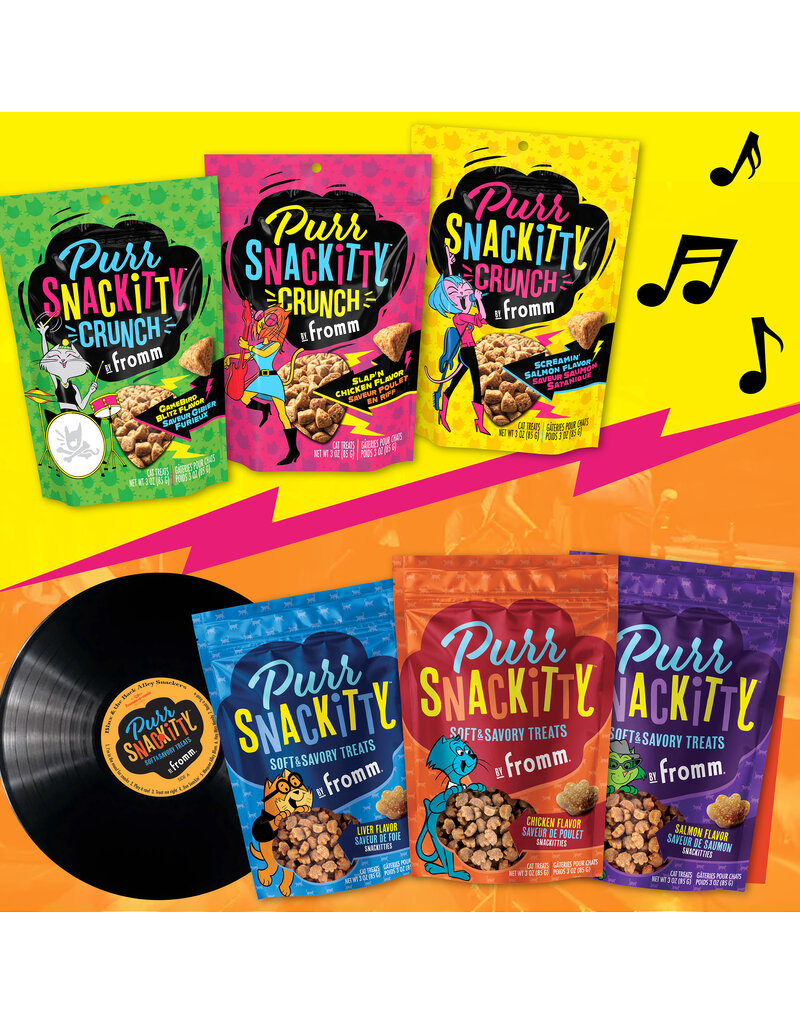 Fromm Fromm PurrSnackitty Crunchy Cat Treats |  Gamebird Blitz 3 oz