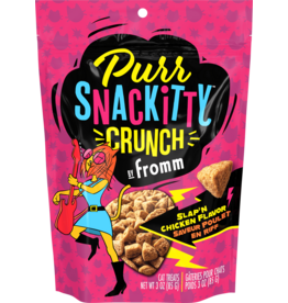 Fromm Fromm PurrSnackitty Crunchy Cat Treats |  Screamin' Salmon 3 oz