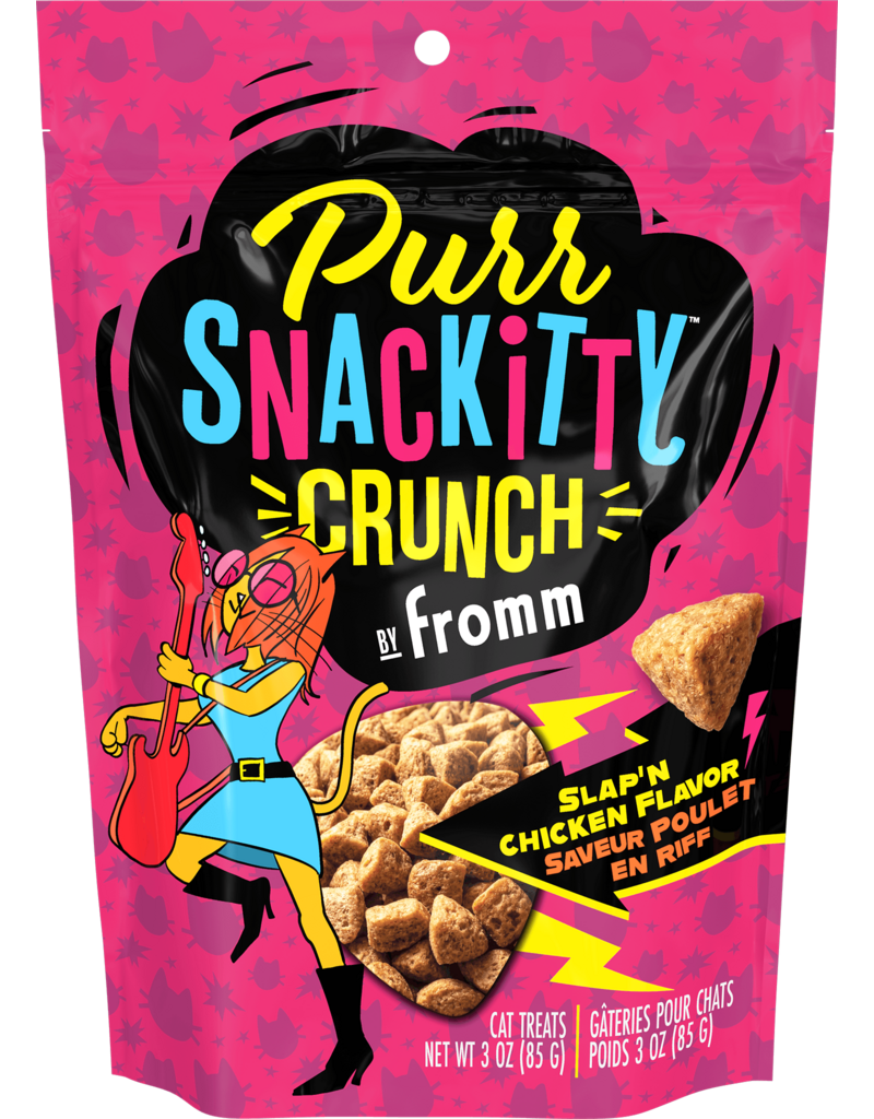 Fromm Fromm PurrSnackitty Crunchy Cat Treats |  Screamin' Salmon 3 oz