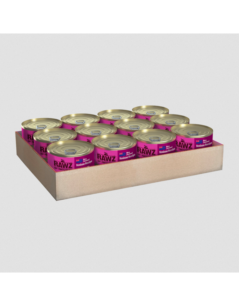 RAWZ RAWZ Canned Cat Food | Venison with Goat Milk Pate 6 oz single