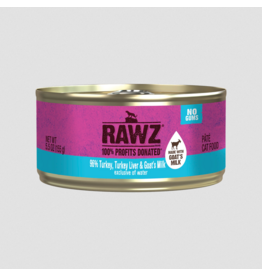 RAWZ RAWZ Canned Cat Food | Turkey, Turkey Liver & Goat Milk Pate 5.5 oz single