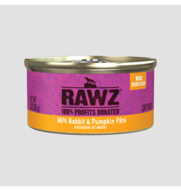 RAWZ RAWZ Canned Cat Food | Rabbit & Pumpkin Pate 3 oz single