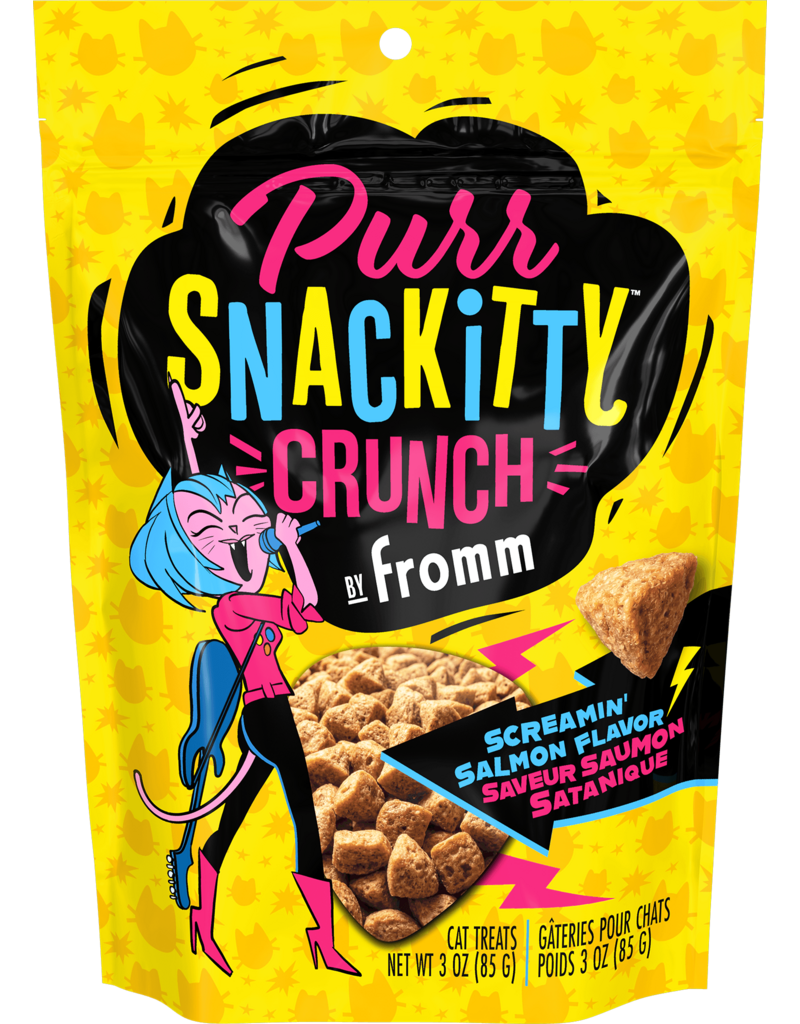 Fromm Fromm PurrSnackitty Crunchy Cat Treats | Screamin' Salmon 3 oz