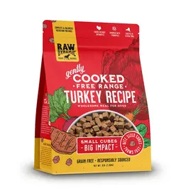 Raw Dynamic Raw Dynamic Gently Cooked Dog Food | Free Range Turkey Recipe 2.5 lb (*Frozen Products for Local Delivery or In-Store Pickup Only. *)