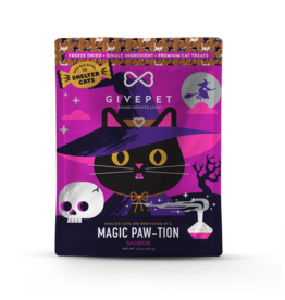 GivePet, LLC GivePet Halloween Cat Treats | Magic Paw-tion Salmon 1.25 oz