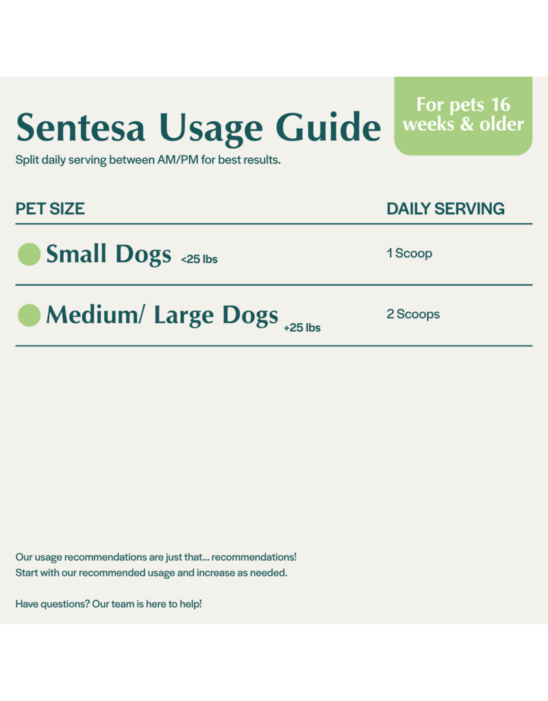 Pet Releaf Pet Releaf Sentesa | Advanced & Senior 1800 mg Powder 1.52 oz