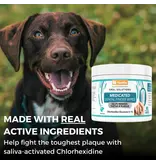 Nootie Nootie Dog Dental | Medicted Dental Finger Wipes for Dogs 80 ct
