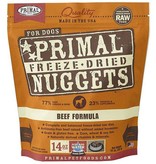 Primal Pet Foods Primal Freeze Dried Dog Nuggets | Beef 14 oz