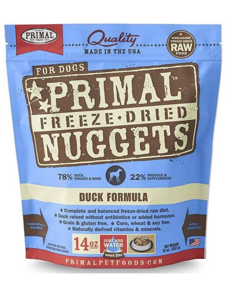 Primal Pet Foods Primal Freeze Dried Dog Nuggets | Duck 14 oz