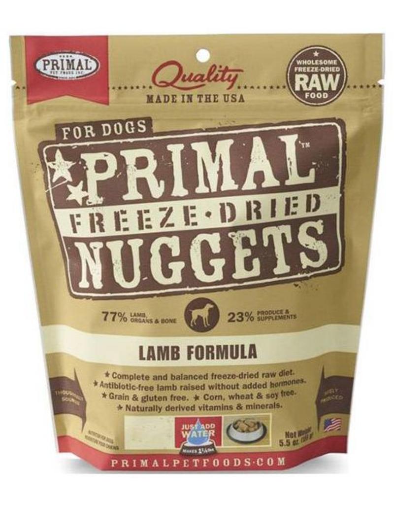 Primal Pet Foods Primal Freeze Dried Dog Nuggets | Lamb 14 oz