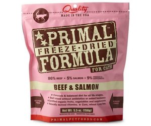 Primal Freeze Dried Cat Nuggets 5 5 Oz Beef Salmon The Pet Beastro