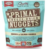 Primal Pet Foods Primal Freeze Dried Cat Nuggets | Chicken & Salmon 14 oz