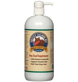 Grizzly Grizzly Wild Alaskan Salmon Oil For Dogs 8 oz