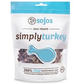 Sojo's Sojo's Freeze Dried Dog Treats Simply Turkey 4 oz