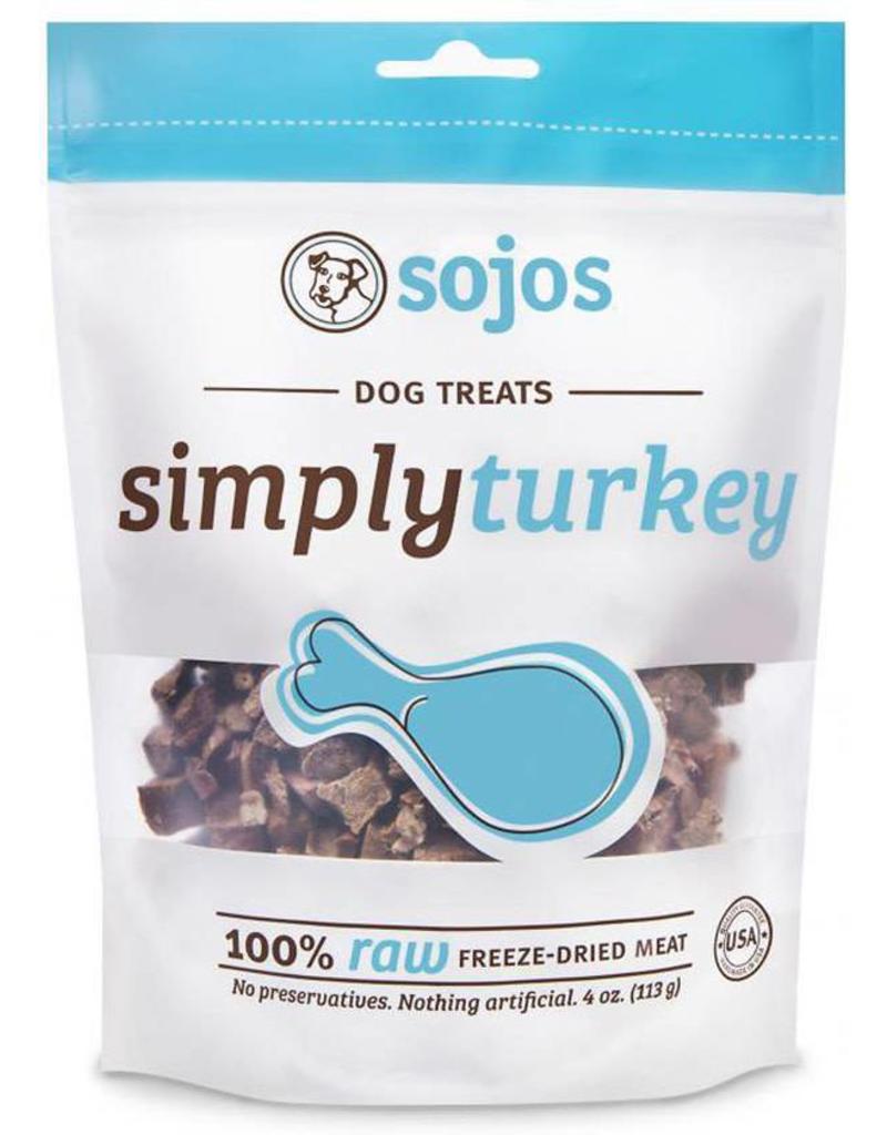 Sojo's Sojo's Freeze Dried Dog Treats Simply Turkey 4 oz