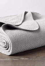 Coyuchi Honeycomb Baby Blanket, Organic Cotton - Mid Gray